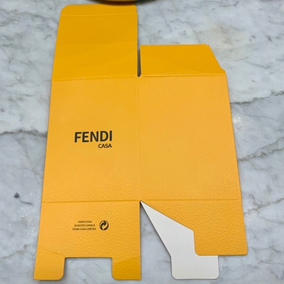 FENDI YELLOW CASA CROSSBODY or SHOULDER FAUX LEATHER MINI BAG. NIB - Picture 5 of 5